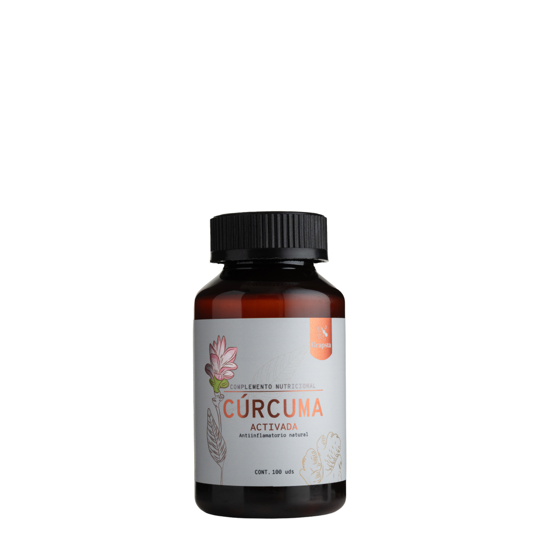 CAPSULAS DE CURCUMA, PIMIENTA Y KION 100U