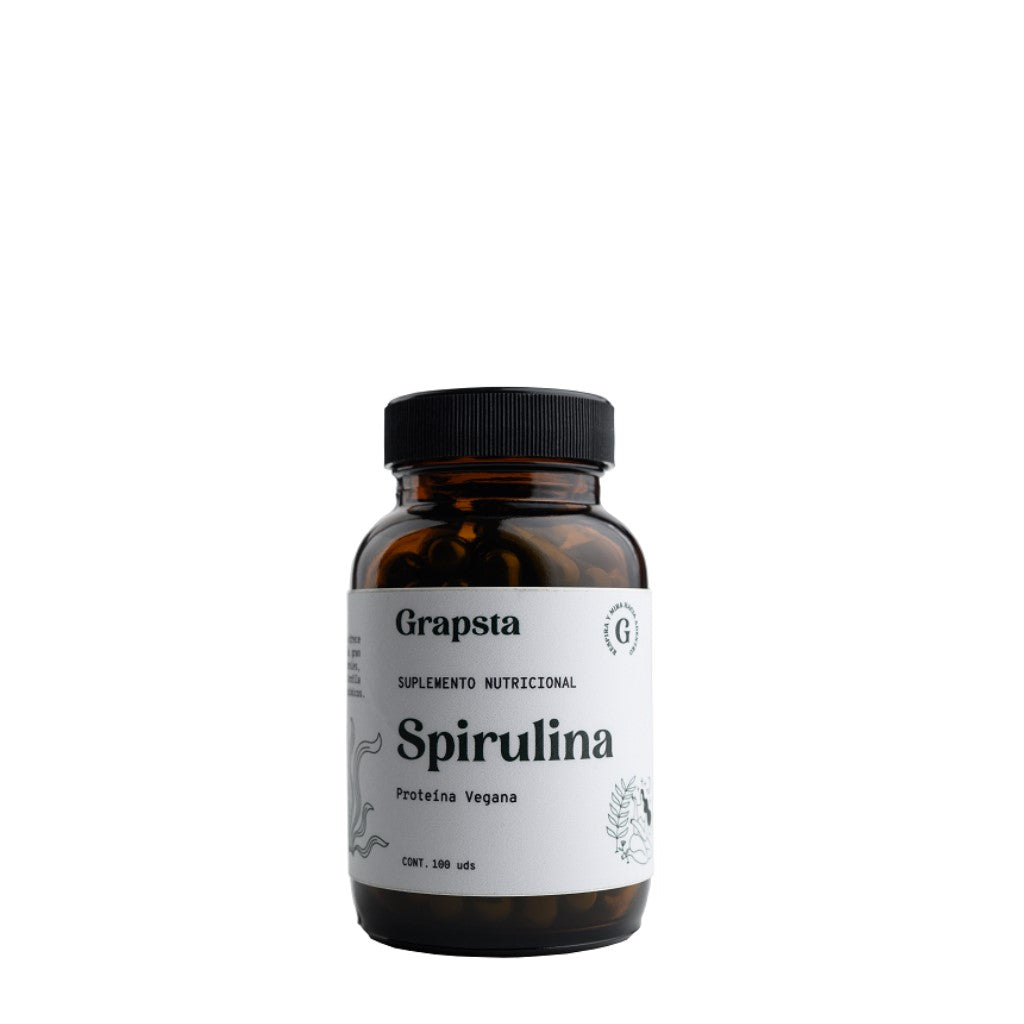 CAPSULAS DE SPIRULINA 100U