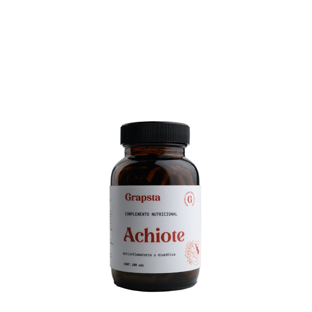 CAPSULAS DE HOJAS DE ACHIOTE 100U