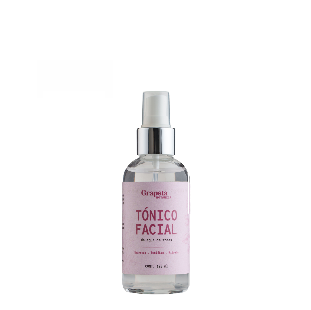TONICO FACIAL - AGUA DE ROSAS 120ml